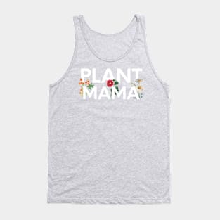 Plant Mama, Unique Plant Design T-Shirt, Floral Shirt, Boho Tank Top